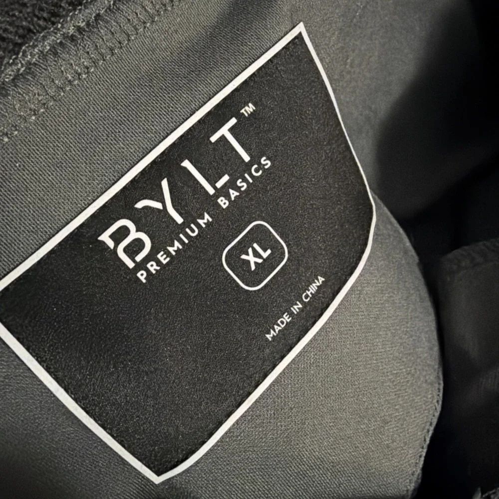 BYLT Elite Fairway Drop-Cut Magnetic Gray Pullover Premium Basic Golf Sz XL
